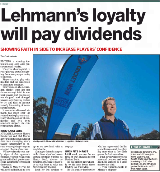 Lehmans Loyalty Will Pay Dividends Lehmans Loyalty Will Pay Dividends