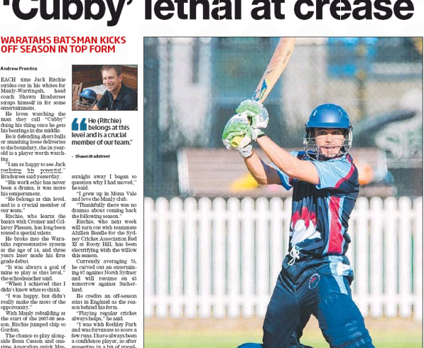 Cubby Lethal At Crease