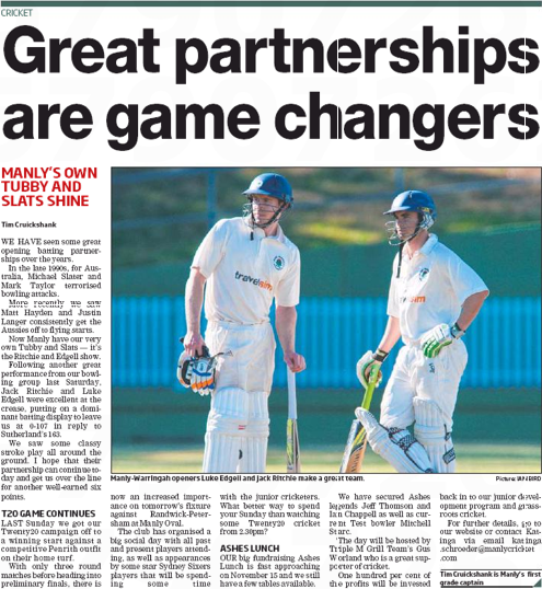 Great Partnerships Are Game Changers