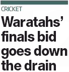 Finals Down Drain Finals Down Drain