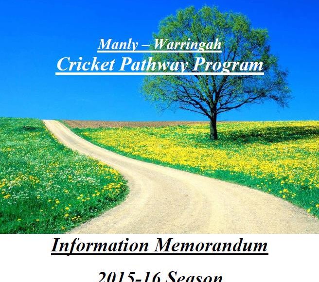 2015-16 Pathway Memorandum Front Cover