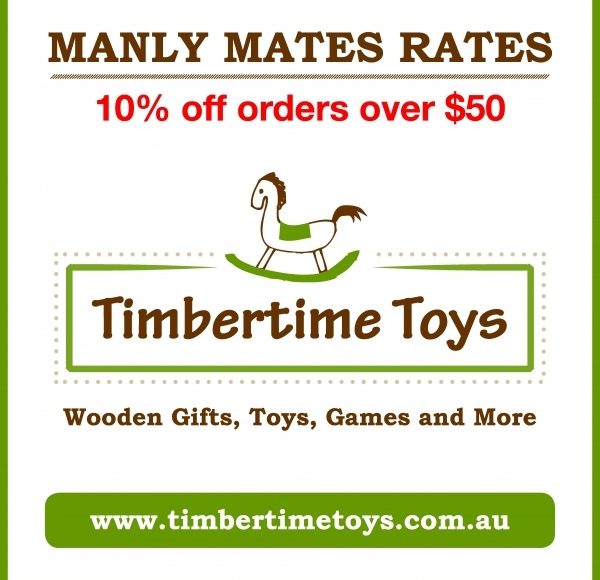 Timbertime Toys Manly Mates Rates 2015-16
