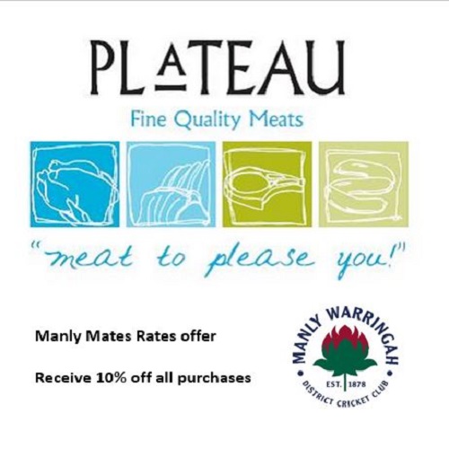 Plateau Quality Meats Manly Mates Rates 2016-17