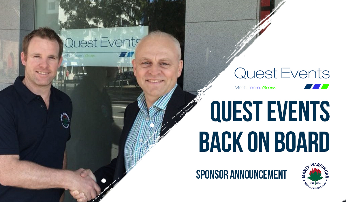 Quest Events Sponsor Announcement 2