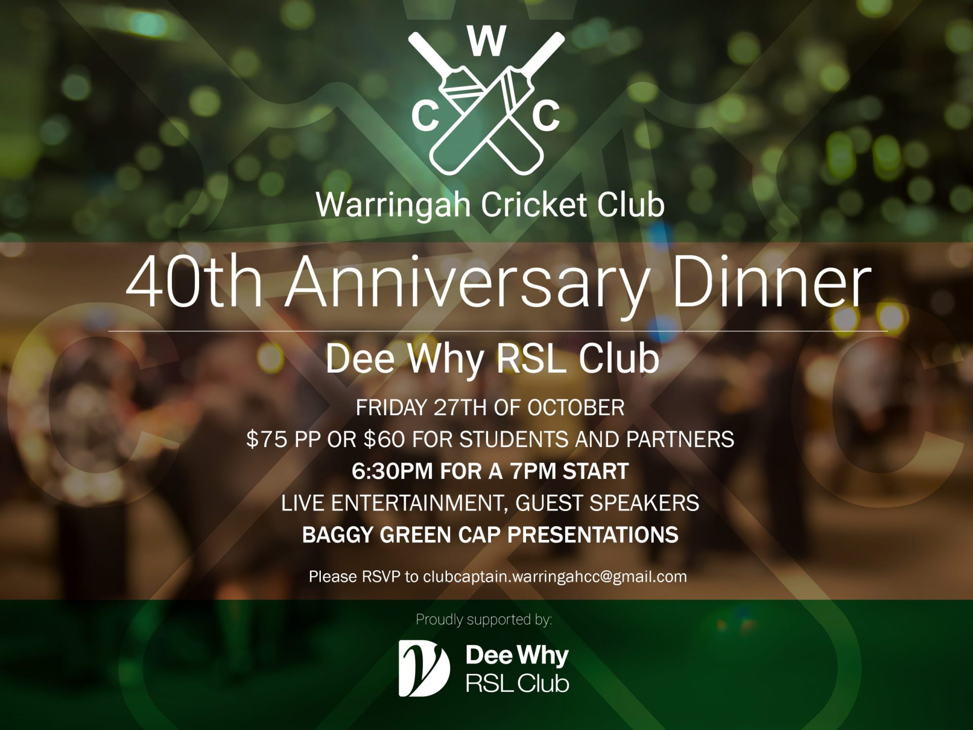 WCC 40th Anniversary