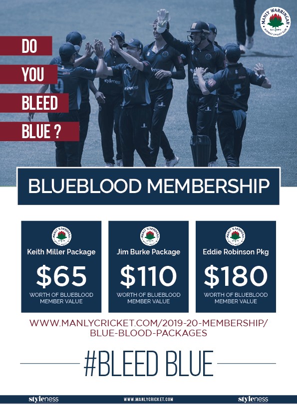 Blue Blood Membership Flyer 2019-20