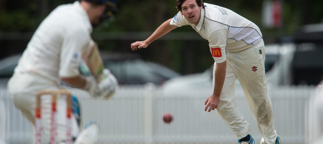 A wise Brad Wilson sends one down