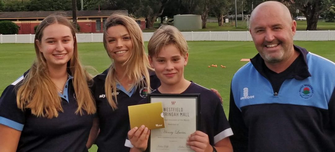 Henry Lucius volunteer of the month.