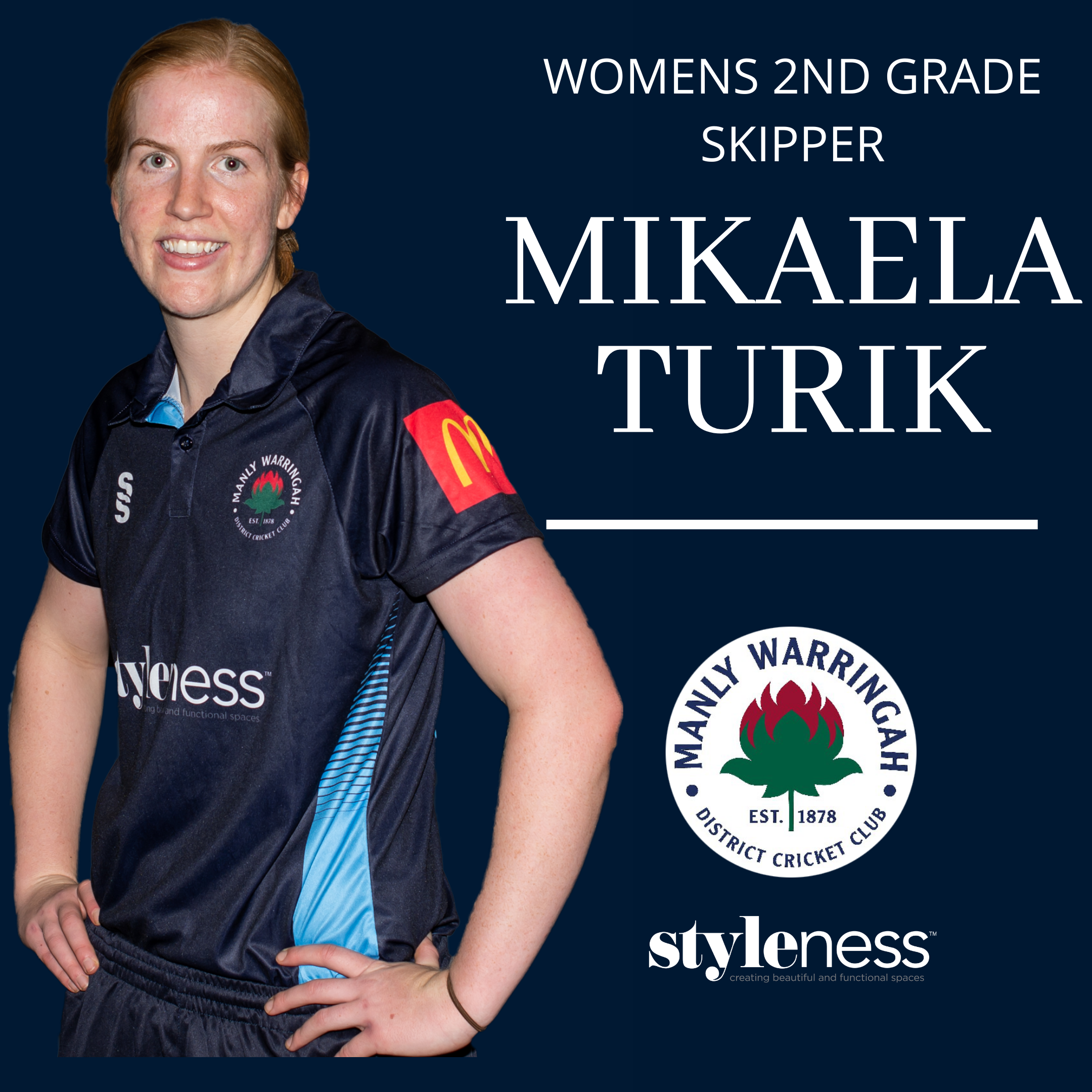 Mikaela Turik Captain