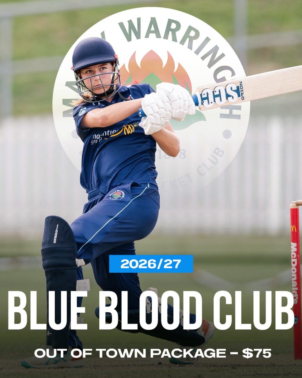 Blue Blood Club - $75 Out of Town Package