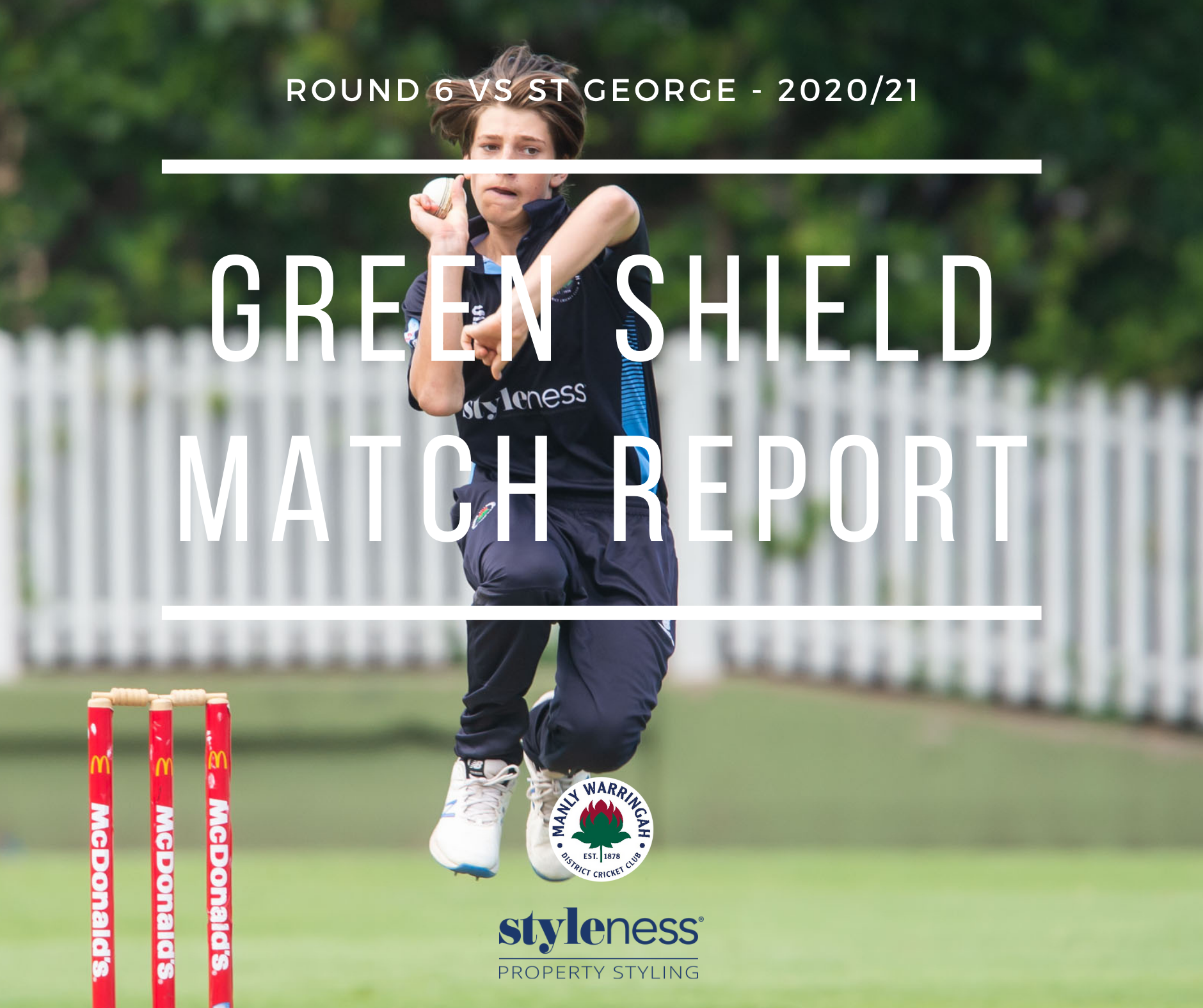 Green Shield Match Report Round 6 vs St 2020/21 Manly