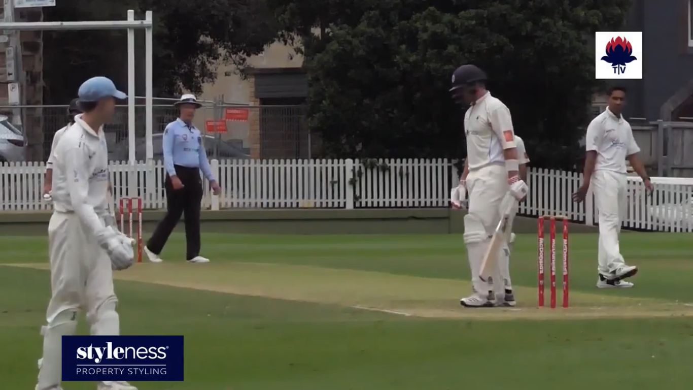 Bail Lands back on Groove - 1st Grade Round 14 vs Sutherland 2020/21 -  Manly Warringah District Cricket Club