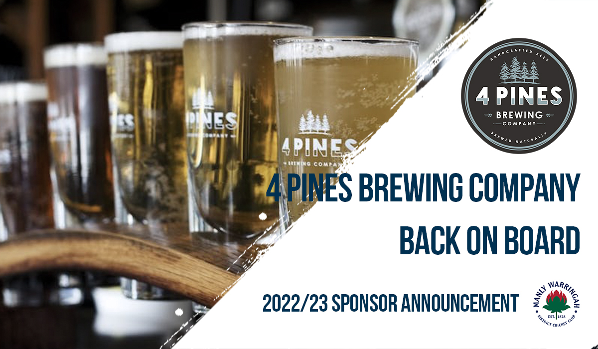 4 Pines Sponsor Announcement 2022-23