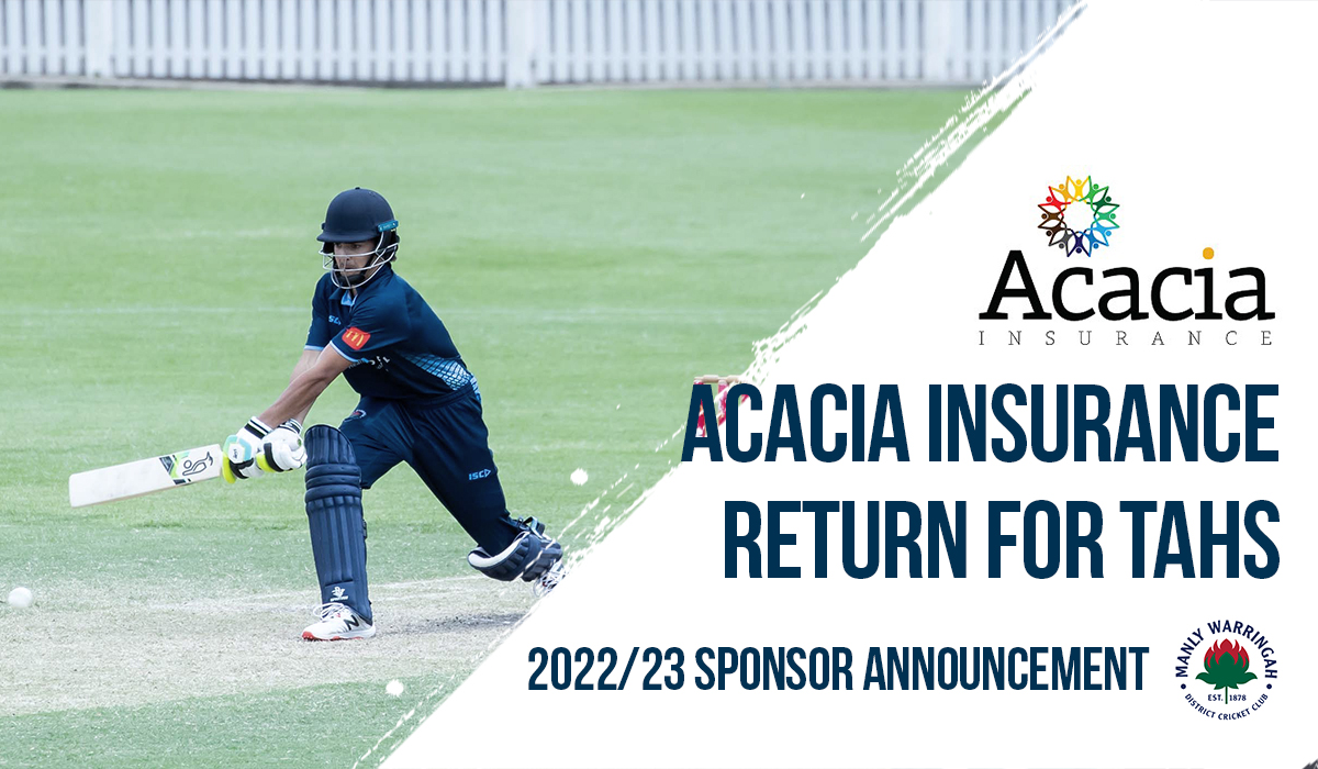 Acacia Insurance 2022-23 Sponsorship