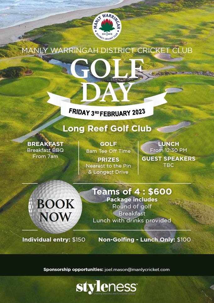 Styleness MWDCC Golf Day confirmed for Friday 3rd February - Manly ...