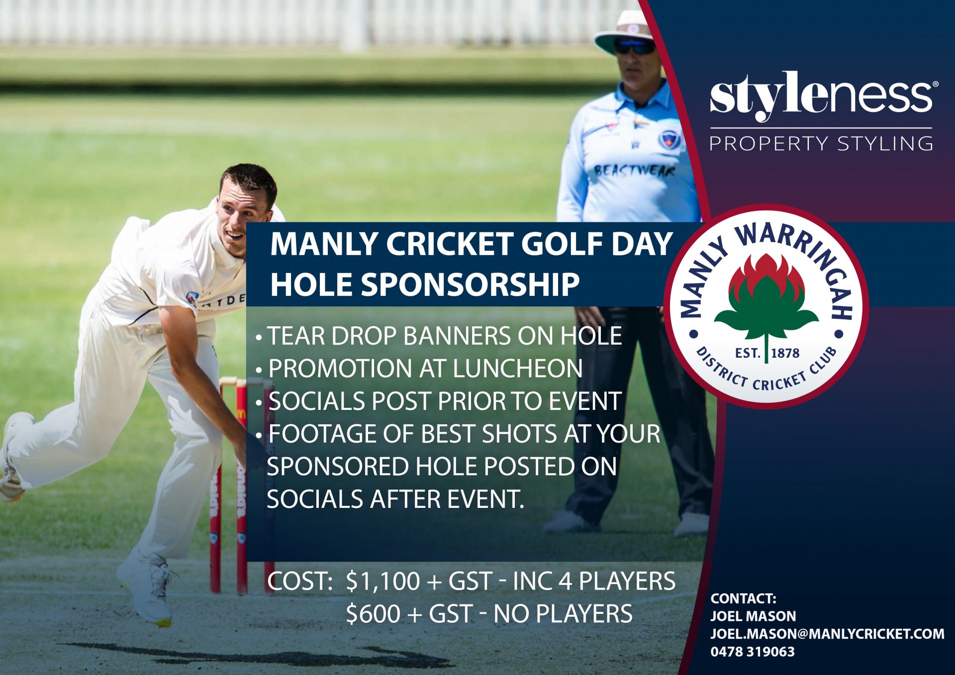 Golf Day Sponsorship