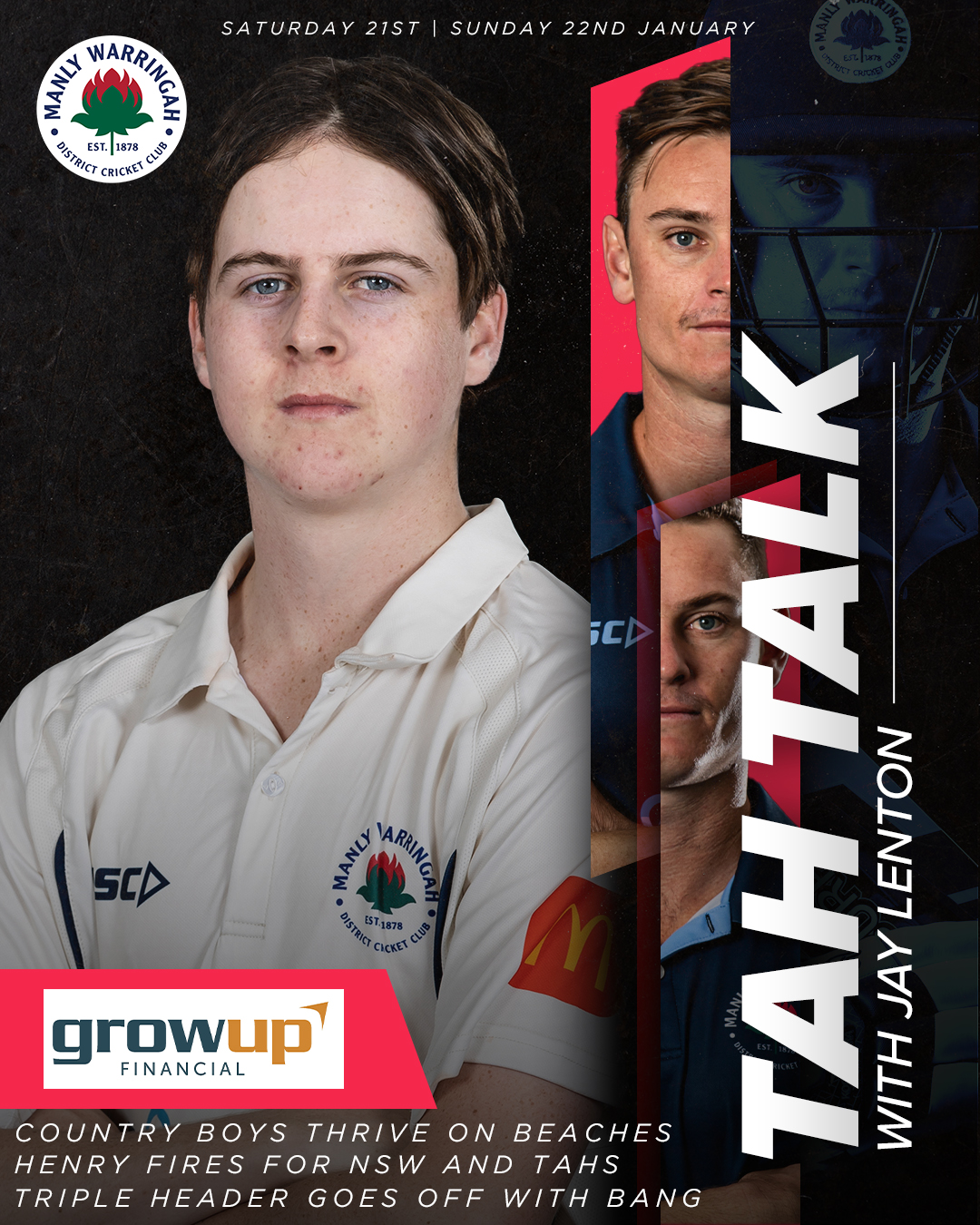 Tah Talk Sat 21st Jan
