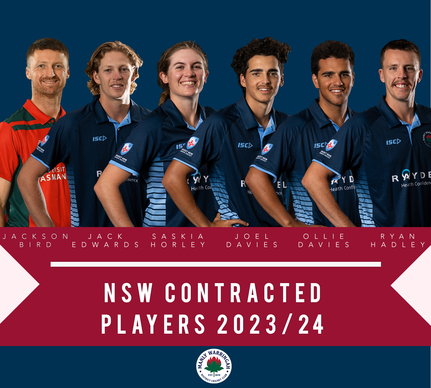 NSW Contracted Players 2023-24