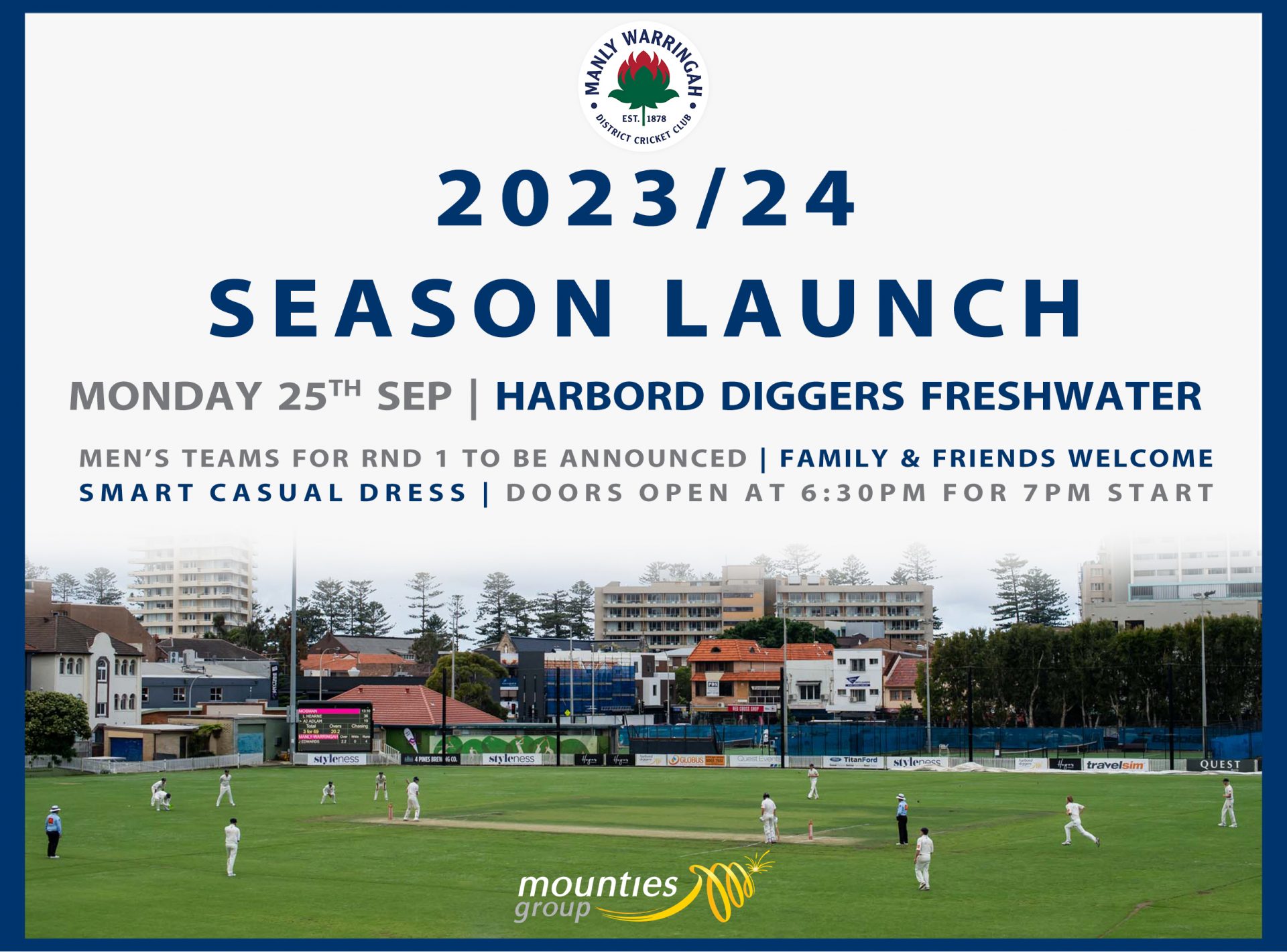 Season Launch Invite 2023-24