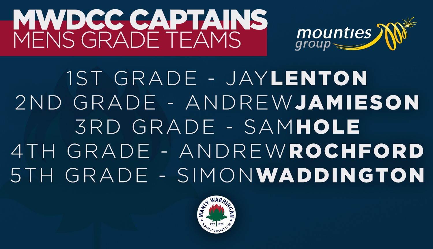 All Captains Announcement – Website
