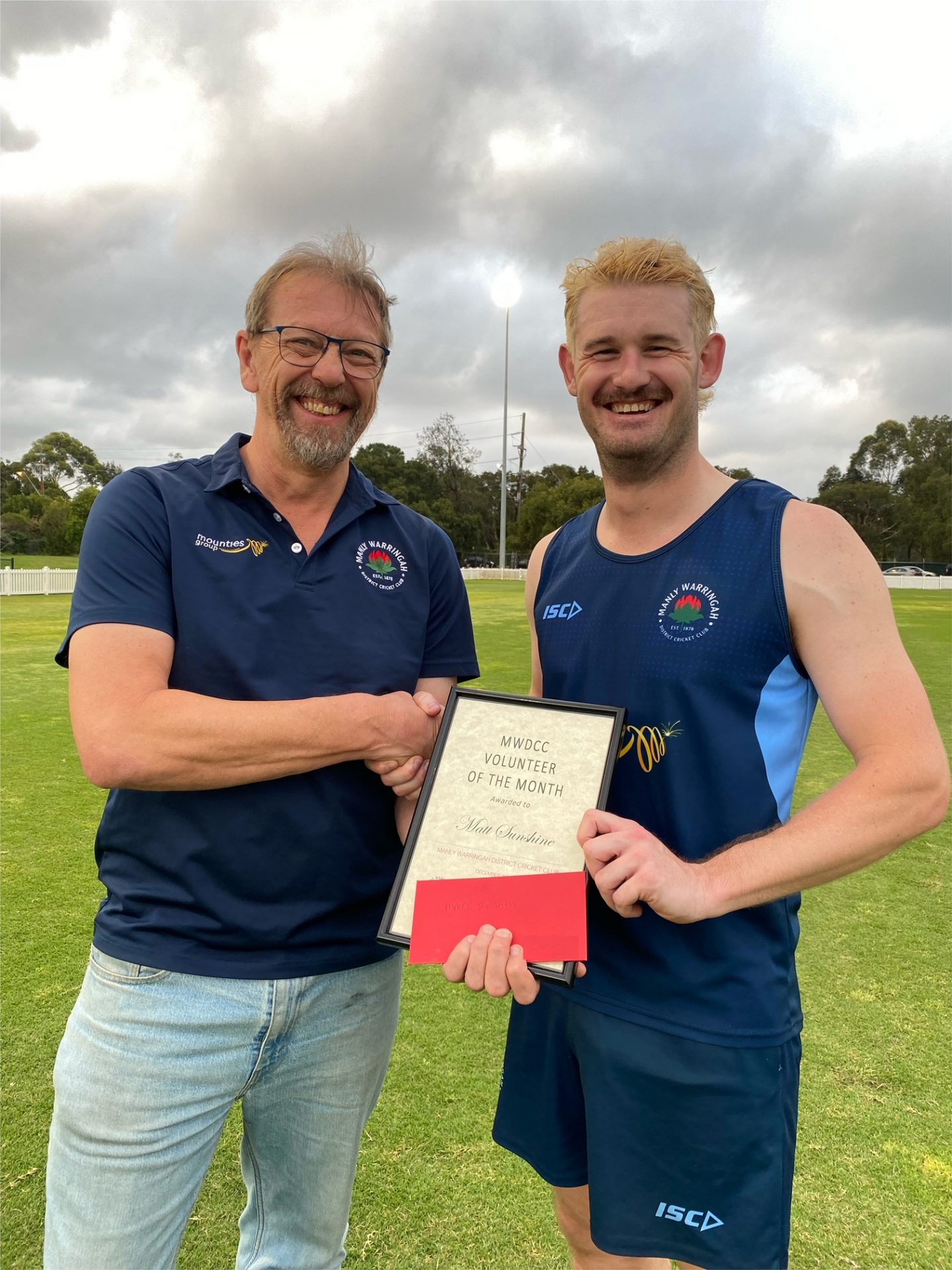 Tahs raise over $11k for Movember - Manly Warringah District Cricket Club