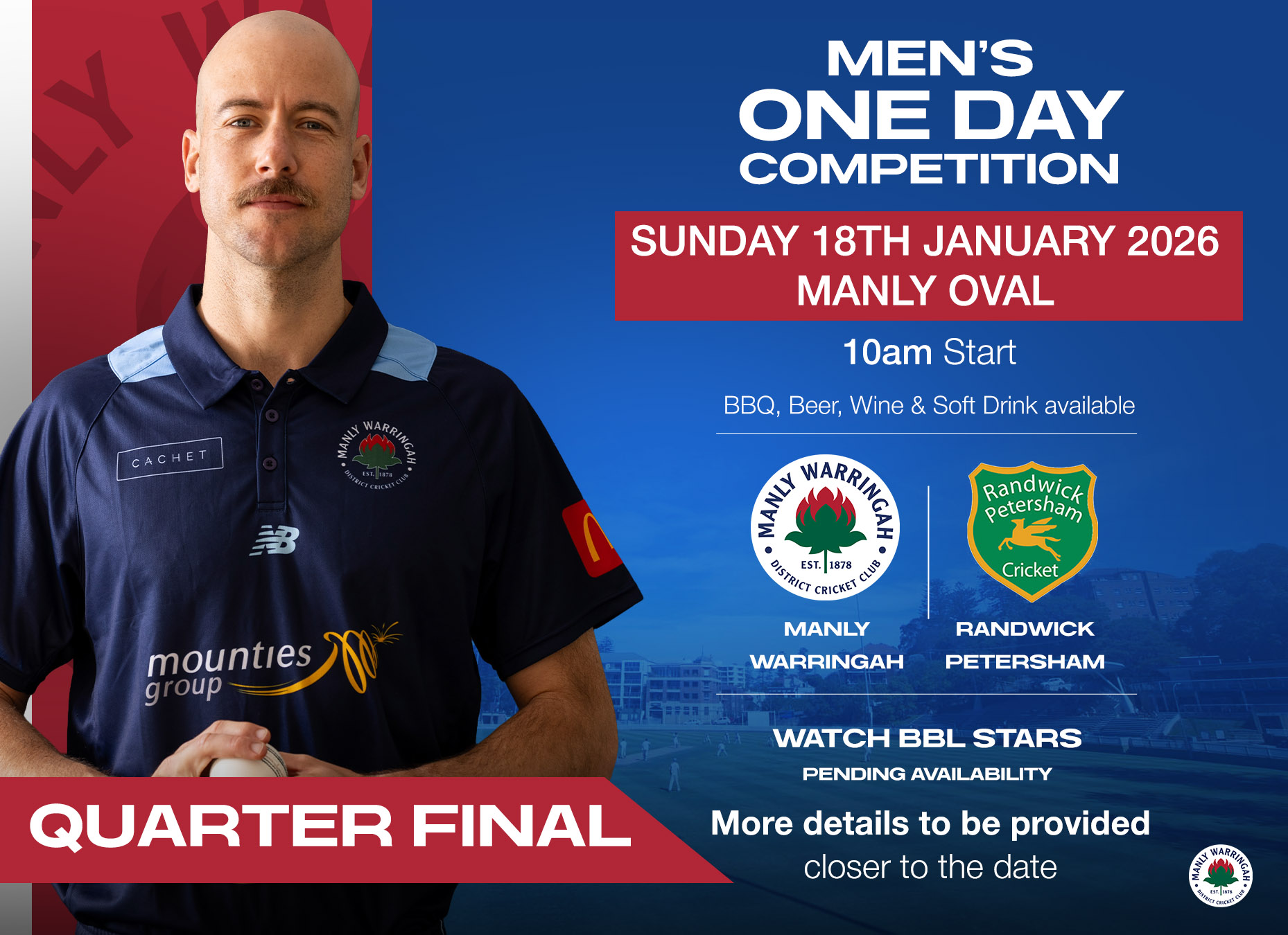 M1s One-Day Qtr Final 2025-26